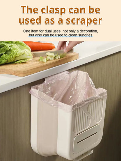 🥡Begränsad tid: 50 % rabatt🥦Hopfällbar hängande kökssoptunna🗑️