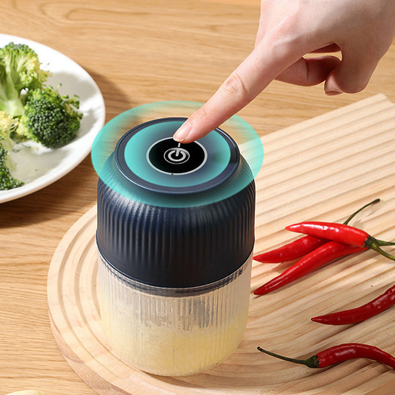 ⚡ 50% RABATT NU! 🥗 Trådlös Elektrisk Matkvarn – Höghastig Köttkvarn & Vitlökspress för Kök & Camping 🏕️