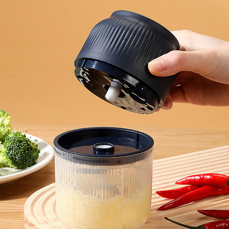 ⚡ 50% RABATT NU! 🥗 Trådlös Elektrisk Matkvarn – Höghastig Köttkvarn & Vitlökspress för Kök & Camping 🏕️