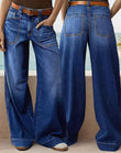 👖Nyhet – Heta rea – 56 % RABATT🔥🥳Över 50 000 sålda!💥Högmidjade jeans med vida ben för kvinnor