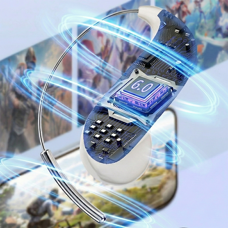 🎧50% RABATT! 💎 Trådlösa Bluetooth 6.0-hörlurar – 48 timmars speltid, IPX5-svetttåliga och ultralätta 4,2 g, lämpliga för löpning 🎧🏃‍♂️