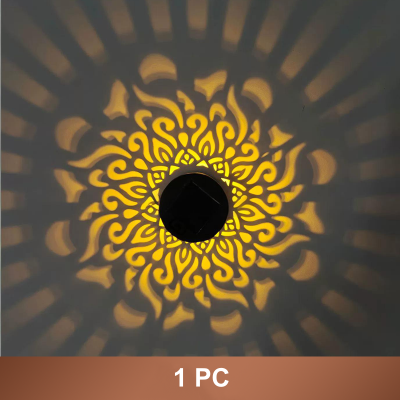 🌀💥Köp 1, få 1 gratis🌞💡 Solcellsdriven projektionslampa för inredning