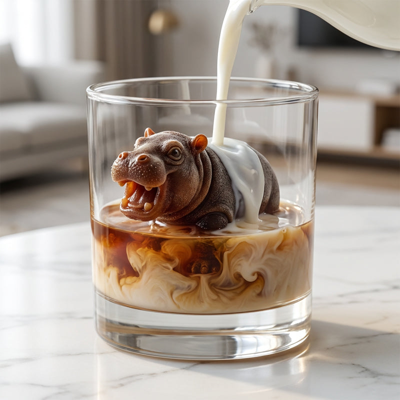 🐮Mini-is- och dessertform med 6 hål i form av en Highland-ko 🧊🍪 Söta 3D-isbitar för drycker, fester och presenter💕