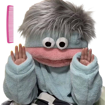 🔥50% RABATT! 🔥Elegans behöver inga ord 🐟Mjuk pyjamas i korallfleece med figurer🧸