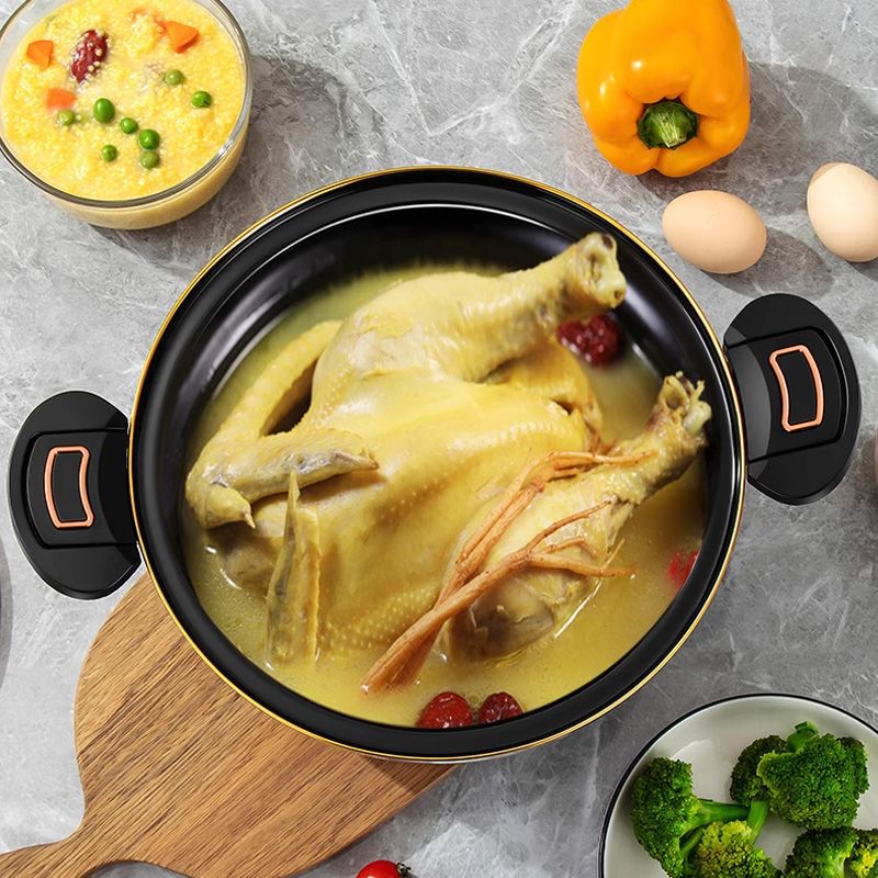 🔥TIDSBEGRÄNSAD KAMPANJ 50% RABATT🍲Emaljerad tryckminipanna med non-stick – spara tid i köket