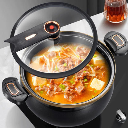 🔥TIDSBEGRÄNSAD KAMPANJ 50% RABATT🍲Emaljerad tryckminipanna med non-stick – spara tid i köket