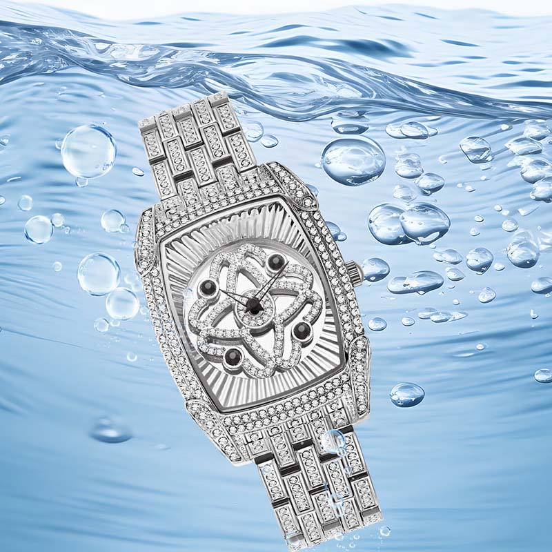 ⌚ 50% RABATT! 🔥 Strassprydd kvartsklocka för dam – Glittrande & elegant – Tidlös design, perfekt för vardag eller fest – lyxigt uttryck till ett bra pris ✨