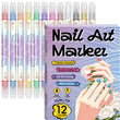 💸🚫 50% RABATT! Dual-tip nagelpennor – salongskvalitet hemma 💅✨
