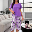 💤🔥 SOMMARERBJUDANDE: 50 % rabatt 👗 Bekvämt pyjamas-set för damer – mjukt, luftigt och perfekt för varma nätter ✨