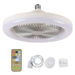 💡 Nu 50% RABATT! ✨ LED-takfläkt med Fjärrkontroll – Tystgående, 3 Ljuslägen, Energisparande 🌀