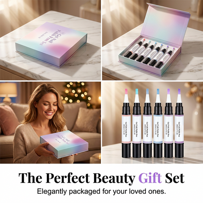 💅✨ 6-delat gellackspennset – Vrid & måla felfria naglar utan grundlack!