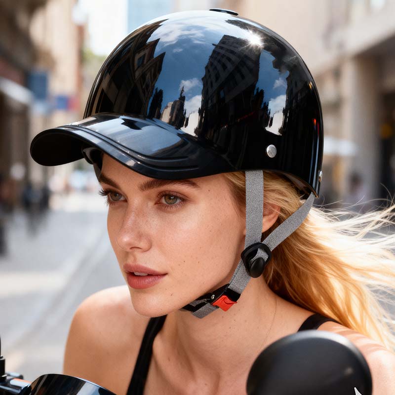 🔥50% RABATT på utvalda produkter🎉Unisex Motorcykelhjälm i Basebollkeps-stil