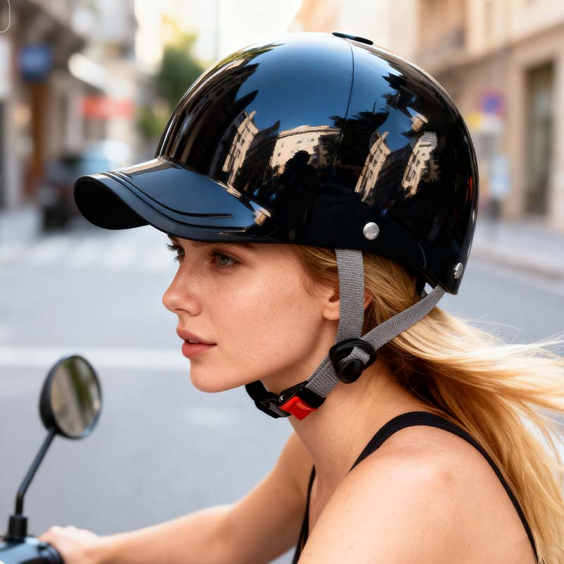 🔥50% RABATT på utvalda produkter🎉Unisex Motorcykelhjälm i Basebollkeps-stil
