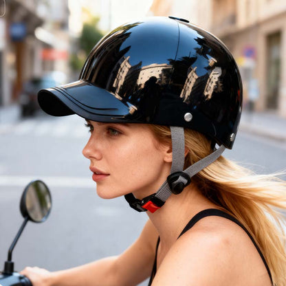 🔥50% RABATT på utvalda produkter🎉Unisex Motorcykelhjälm i Basebollkeps-stil
