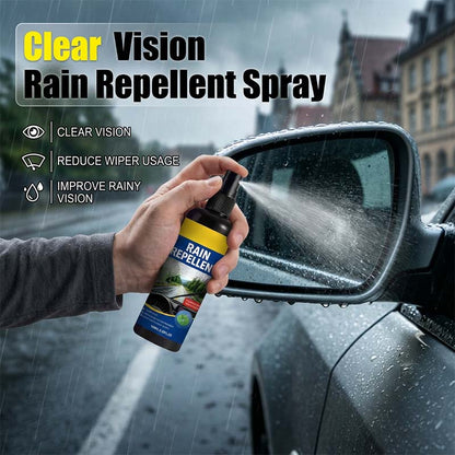 🚗Kristallklar vindruteavvisande regnspray