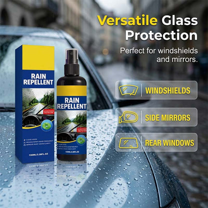 🚗Kristallklar vindruteavvisande regnspray