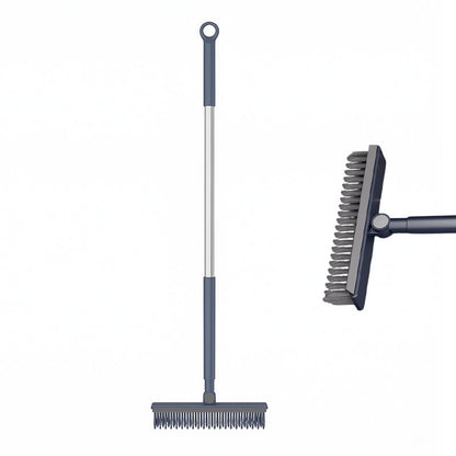 🔥 NU 50 % RABATT! ⚡ 2-i-1-skurborste med draghandtag – Robust, rengör fogar och hörn på djupet 🧼