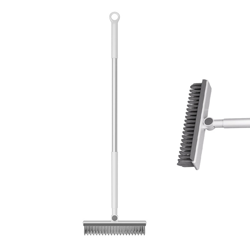 🔥 NU 50 % RABATT! ⚡ 2-i-1-skurborste med draghandtag – Robust, rengör fogar och hörn på djupet 🧼