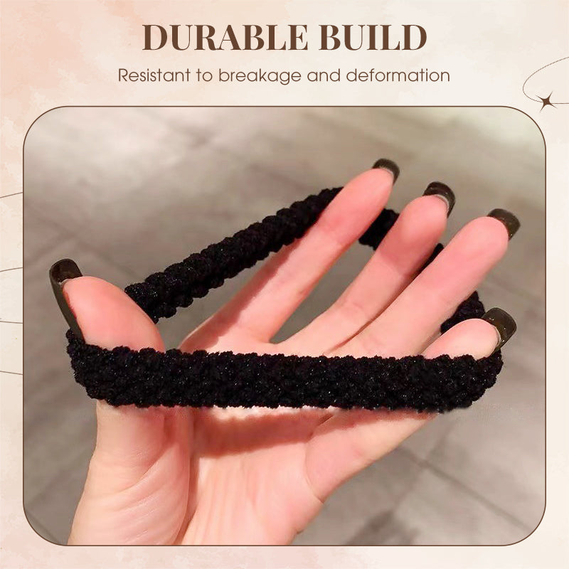 Hållbar bred elastisk hårband
