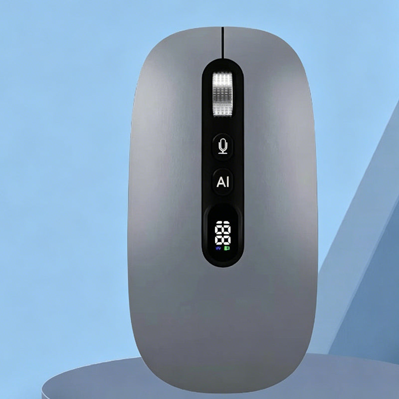 🖱️ TIDSBEGRÄNSAT 50% RABATT! 💥 AI-smart trådlös röstmus – 1600 ord/min, översättningshub, ergonomisk ✨