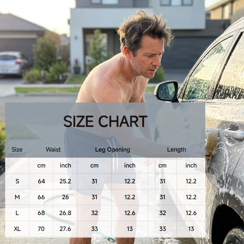 ❄️Begränsat erbjudande med 50% rabatt! 🌊 Snabbtorkande badbyxor för män - Lätta strandshorts med resår i midjan, perfekta för semester, poolen och sommarkläder.