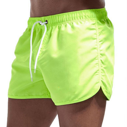 ❄️Begränsat erbjudande med 50% rabatt! 🌊 Snabbtorkande badbyxor för män - Lätta strandshorts med resår i midjan, perfekta för semester, poolen och sommarkläder.