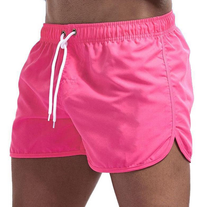 ❄️Begränsat erbjudande med 50% rabatt! 🌊 Snabbtorkande badbyxor för män - Lätta strandshorts med resår i midjan, perfekta för semester, poolen och sommarkläder.