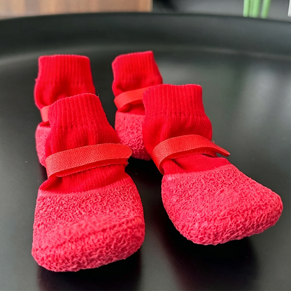 🐶 50 % RABATT  NU!!  👟 Halksäkra vattentäta skosockor för husdjur