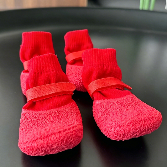 🐶 50 % RABATT  NU!!  👟 Halksäkra vattentäta skosockor för husdjur
