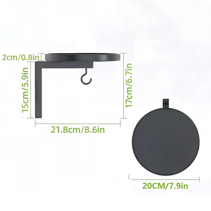 🕊️✨🏺 TIDSBEGRÄNSAT 50% RABATT! Dekorativt antikbronsfärgat fågelbad – väggmonterat, ornamenterat, vädertåligt – En charmig blickfång för staket, väggar eller innergårdar 🧱🌻