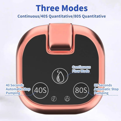🚰 50% RABATT NU! 💧 Automatisk Dispenserpump – Uppladdningsbar, Tyst & Passar Standardflaskor 🏠
