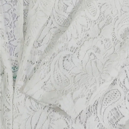 🌸🧥 Blommig spetsjacka med urholkad design