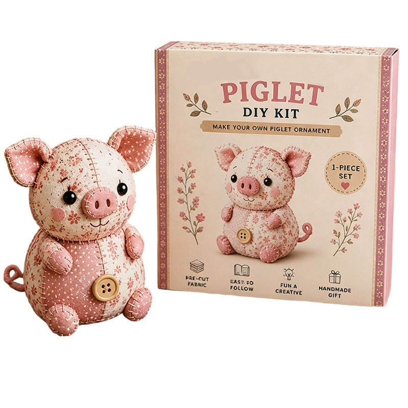 🔥🎁Nyhet 50 % RABATT🔥✨⚡ Över 40 000 sålda! 🎁 Kreativt DIY-kit för att sy lapptäcksdjur – miljövänliga material, en perfekt present till kreativa barn och hantverksentusiaster! 🌟✅