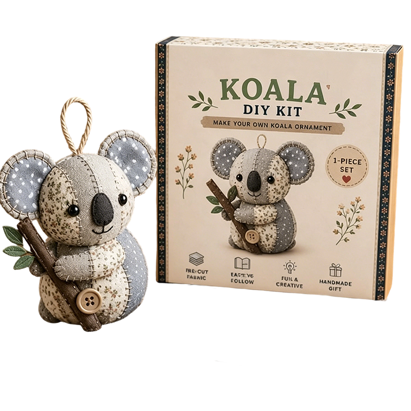 🔥🎁Nyhet 50 % RABATT🔥✨⚡ Över 40 000 sålda! 🎁 Kreativt DIY-kit för att sy lapptäcksdjur – miljövänliga material, en perfekt present till kreativa barn och hantverksentusiaster! 🌟✅
