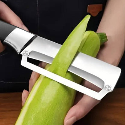 🥕 Mångfunktionell rostfri potatisskalare – Vass & hållbar