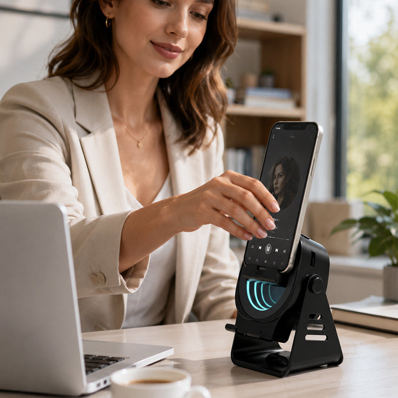 🔥 Ny populär pryl 2026 – 50 % rabatt 😍 Över 30 000 sålda | Ljudförstärkande stativ för smarttelefoner – ingen Bluetooth behövs