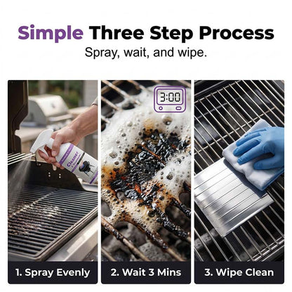 🧼 Kraftfull grillrengöring & avfettning – löser upp fett, smuts och fastbrända rester 🔥