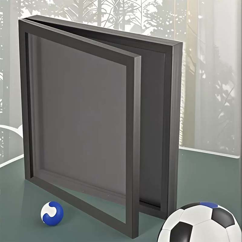 🔥 50 % rabatt idag 🖼️ Visningsram i trä för stickarbeten med magnetdörr