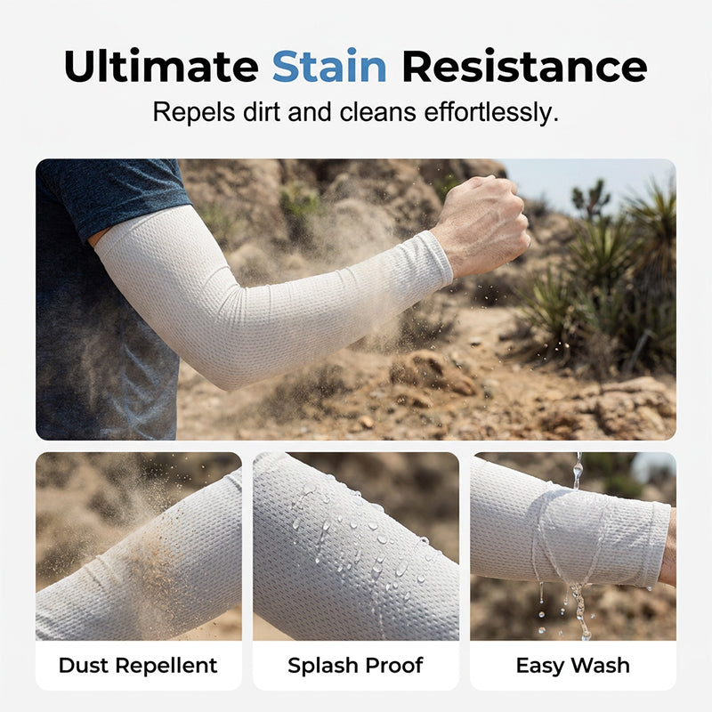 UV-skyddande andningsbara kylande arm sleeves