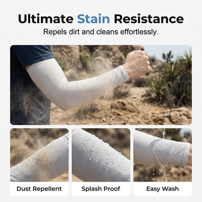 UV-skyddande andningsbara kylande arm sleeves