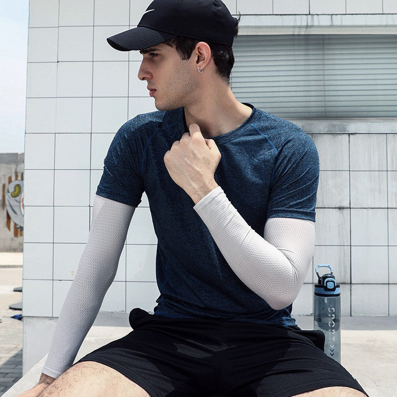 UV-skyddande andningsbara kylande arm sleeves