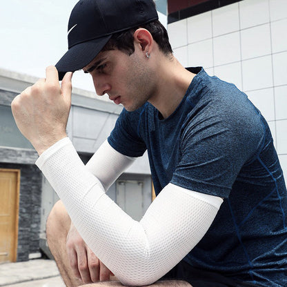 UV-skyddande andningsbara kylande arm sleeves