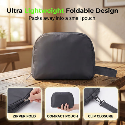 🎒 50% RABATT NU! Hopfällbar 3‑i‑1-resväska – ryggsäck, handväska & tygväska i ett – lätt, vattentålig & perfekt för resor 🧳✨