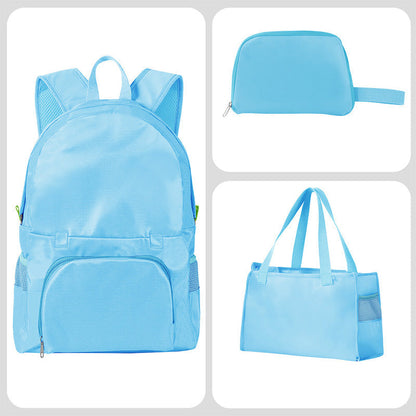 🎒 50% RABATT NU! Hopfällbar 3‑i‑1-resväska – ryggsäck, handväska & tygväska i ett – lätt, vattentålig & perfekt för resor 🧳✨