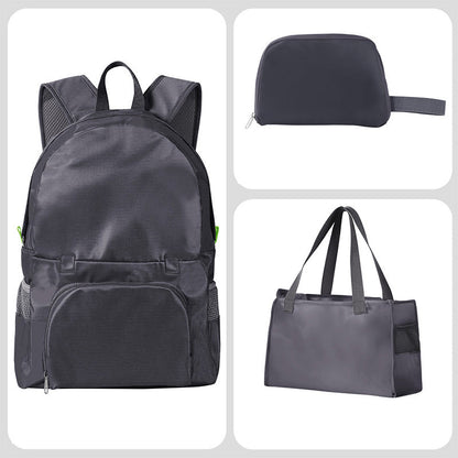 🎒 50% RABATT NU! Hopfällbar 3‑i‑1-resväska – ryggsäck, handväska & tygväska i ett – lätt, vattentålig & perfekt för resor 🧳✨