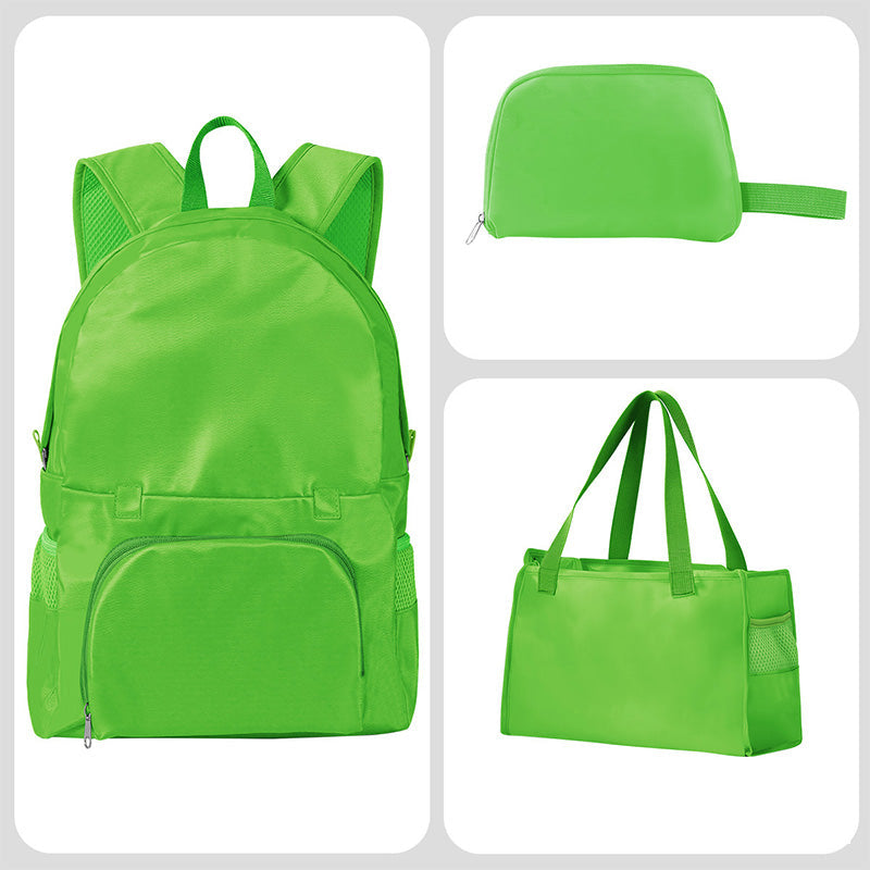 🎒 50% RABATT NU! Hopfällbar 3‑i‑1-resväska – ryggsäck, handväska & tygväska i ett – lätt, vattentålig & perfekt för resor 🧳✨
