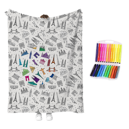 Kreativt och mysigt målarfilt-kit