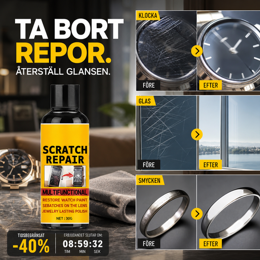 🔍 50% RABATT NU! Multifunktionell polish mot repor – återställer klarhet och glans på klockor, smycken, linser och metall ✨🛡️