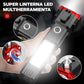 Linterna de mano LED recargable superbrillante