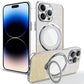 🔥40% DE DESCUENTO🔥Funda Para iPhone Con Purpurina Magnética Electrochapada y Soporte Invisible